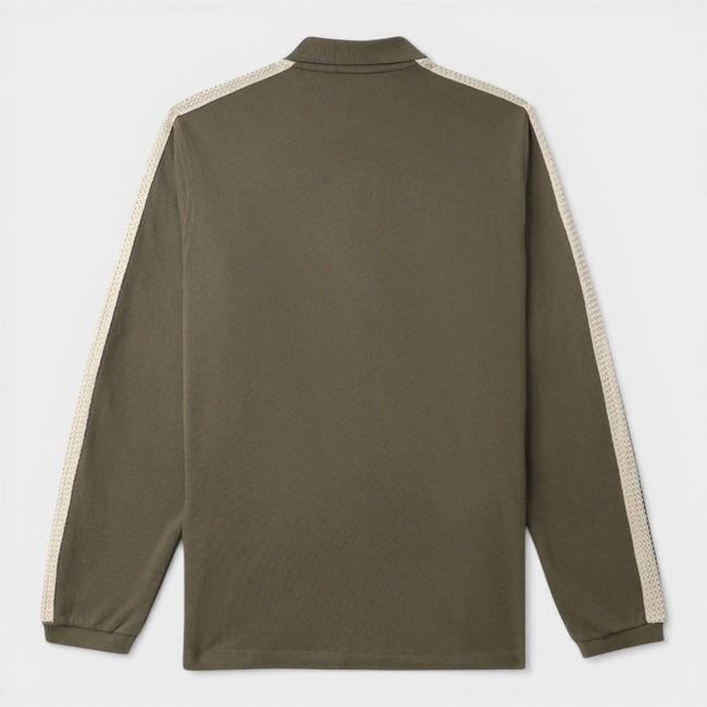 Monogram Embroidered Cotton Shirt