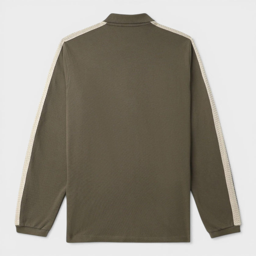 Monogram Embroidered Cotton Shirt