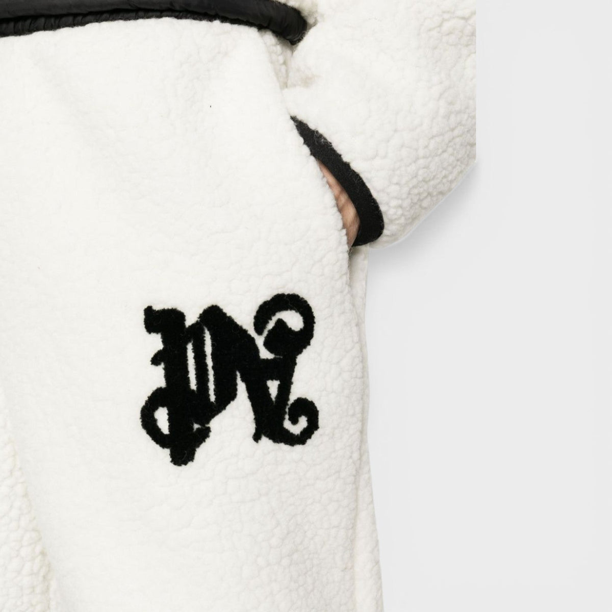 Monogram Ski Pants White Black