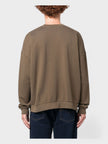 Monogram Statement Crew Loose Fit Brown
