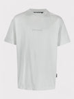 Reverse Logo T Shirt Light Grey