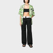 Palm Angels Reversed Wasitband Chino Pants Black