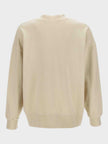 Palm Angels Seasonal Logo Crewneck White Red