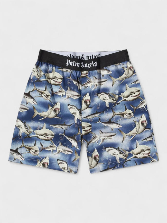 Palm Angels Sharks Easy Shorts