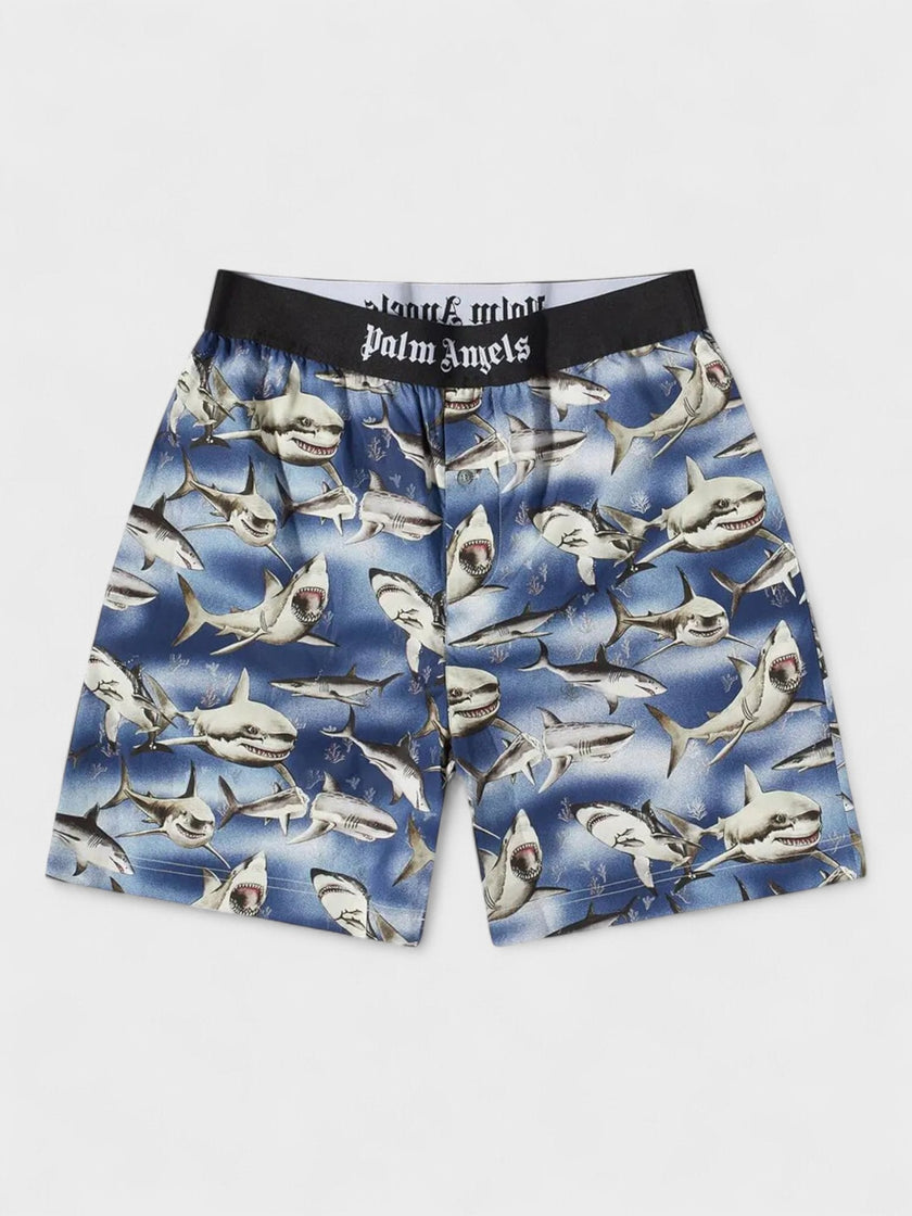 Palm Angels Sharks Easy Shorts
