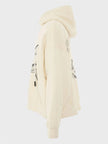 Palm Angels Split Shark Hoodie Butter/Black