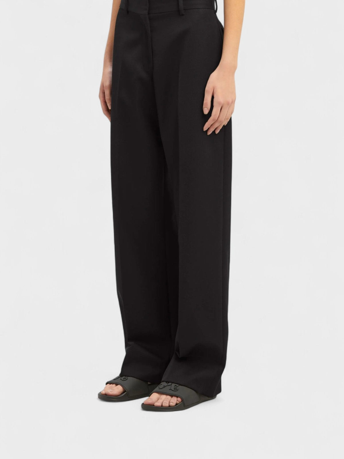 Palm Angels Suit Pants Black