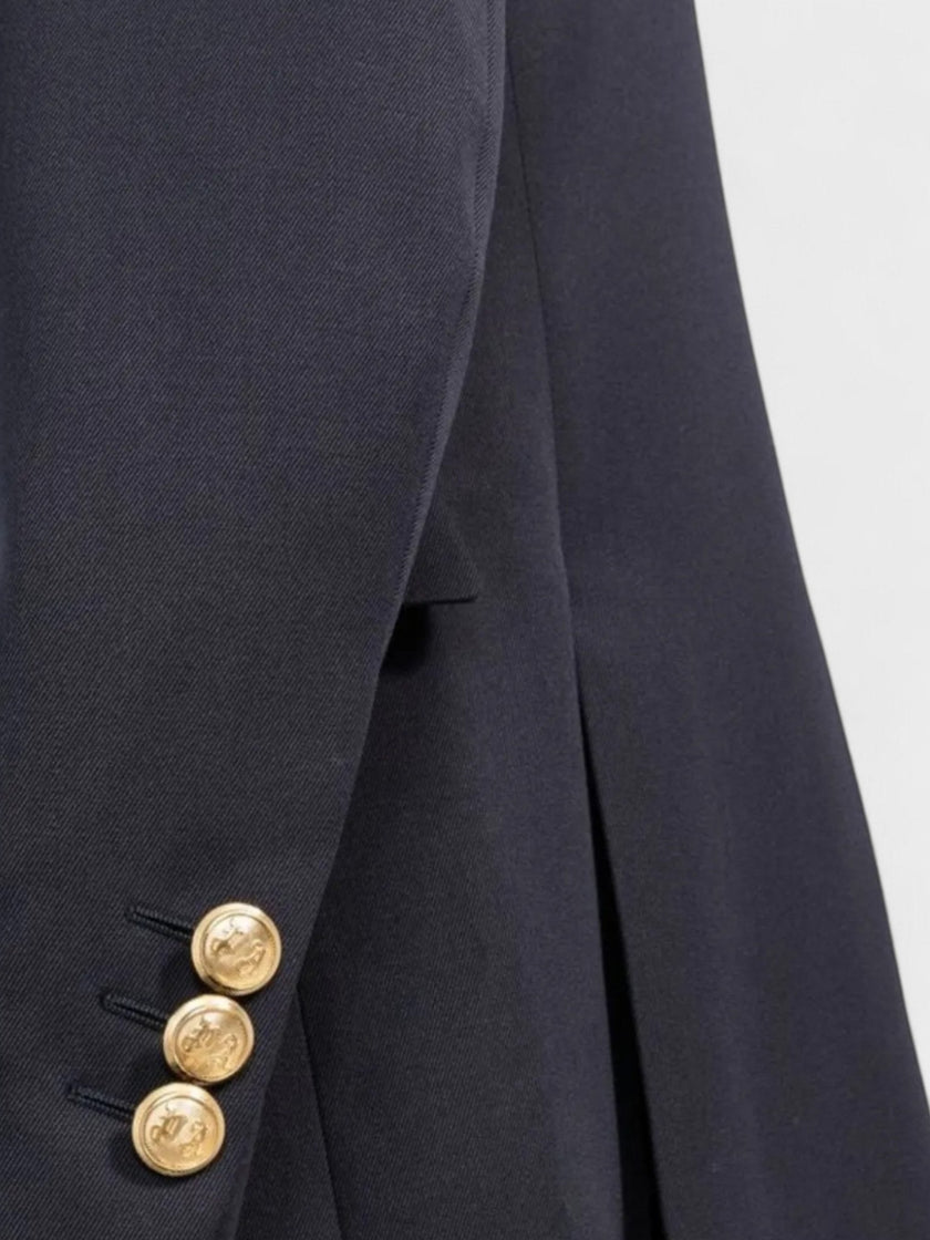 Waistband Double Jacket Navy Gold