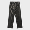 Angelo Baque Long Casual Pants Black