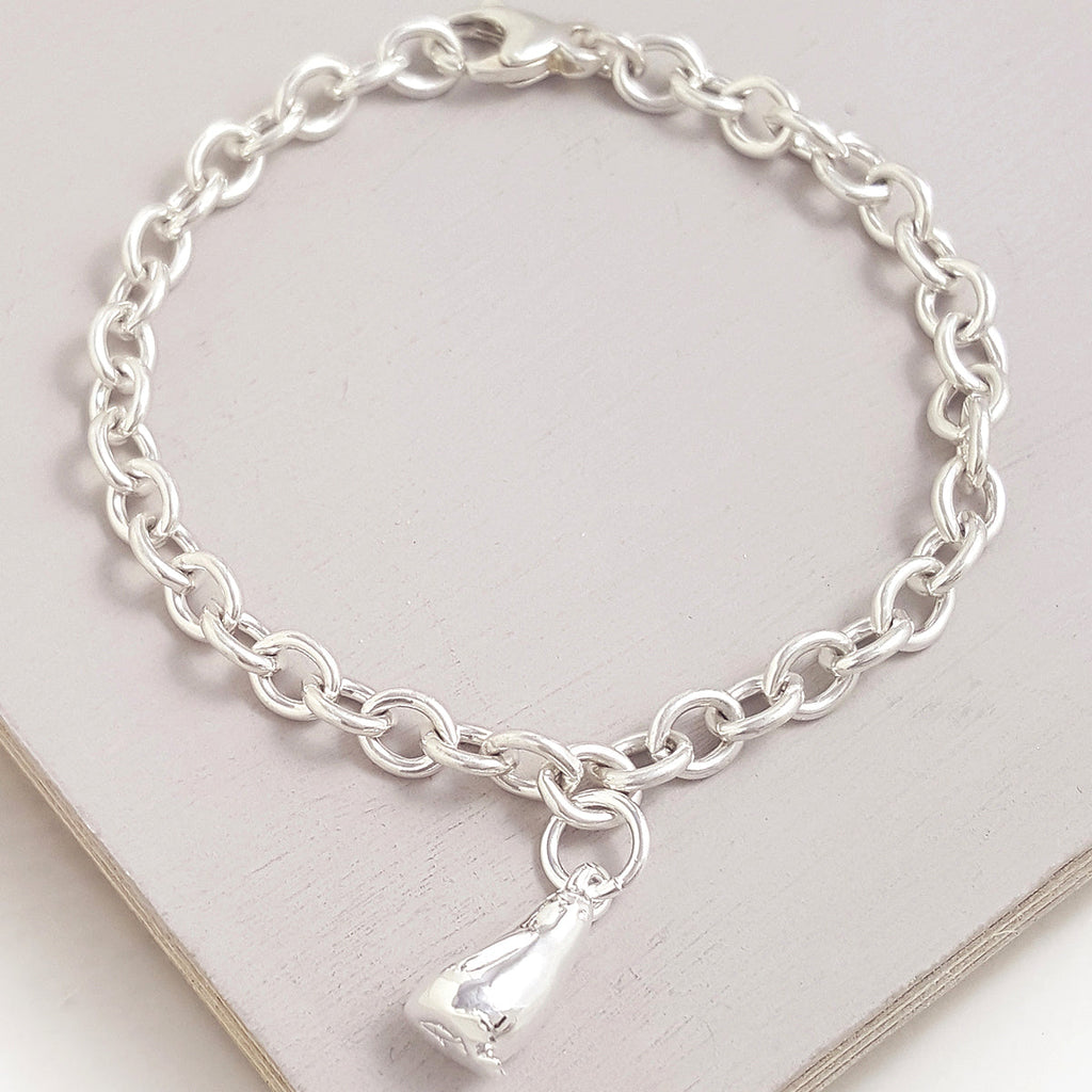 Penguin Silver Charm