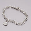 Pet Paw Print Personalised Silver Charm