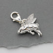 Pigs Might Fly Silver Charm
