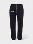 Contrast Stitch Joggers Black