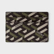 La Greca Signature Card Case Black Kakhi
