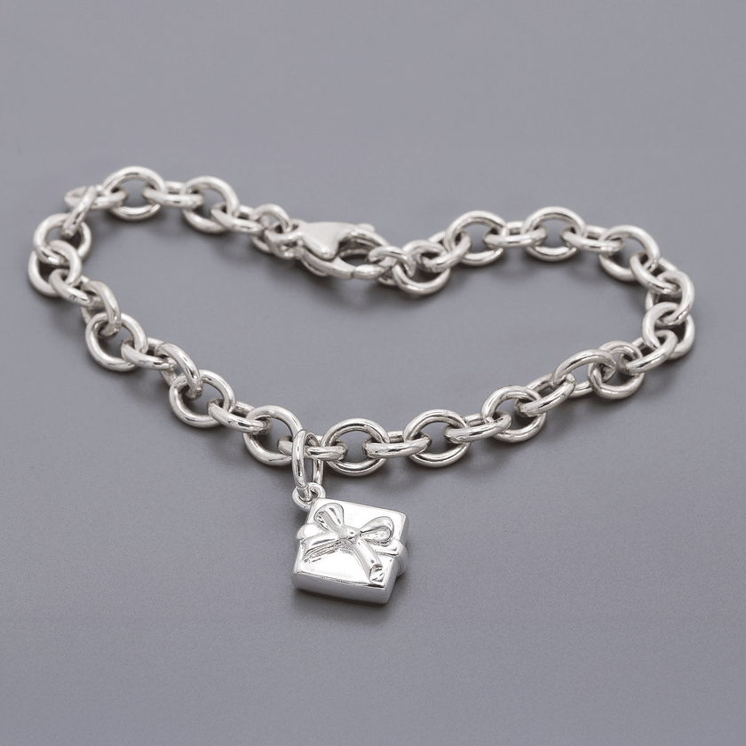 Presente un Charm de Plata Personalizado