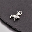Pug Silver Dog Charm