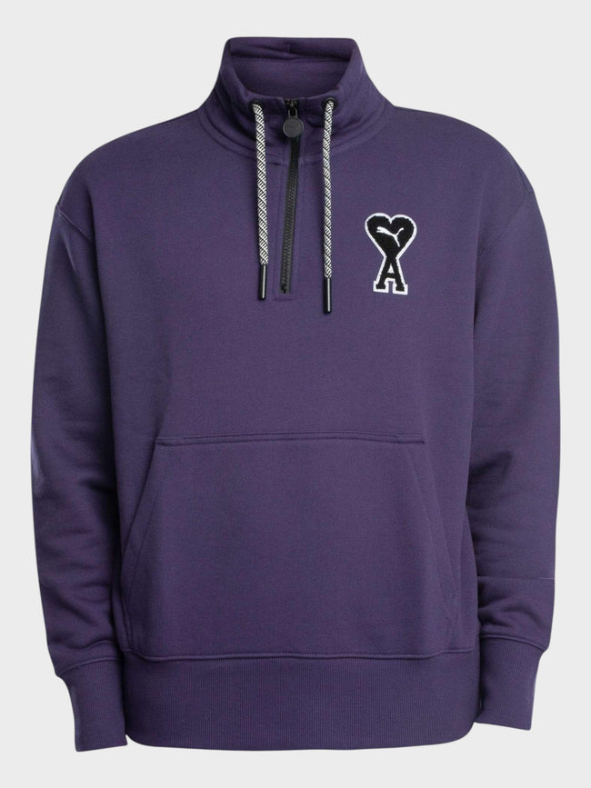 Puma x Ami Half Zip Sweatshirt