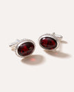 Quintessence Statement Red Amber Cufflinks