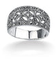 Beginnings Marcasite Wide Ring
