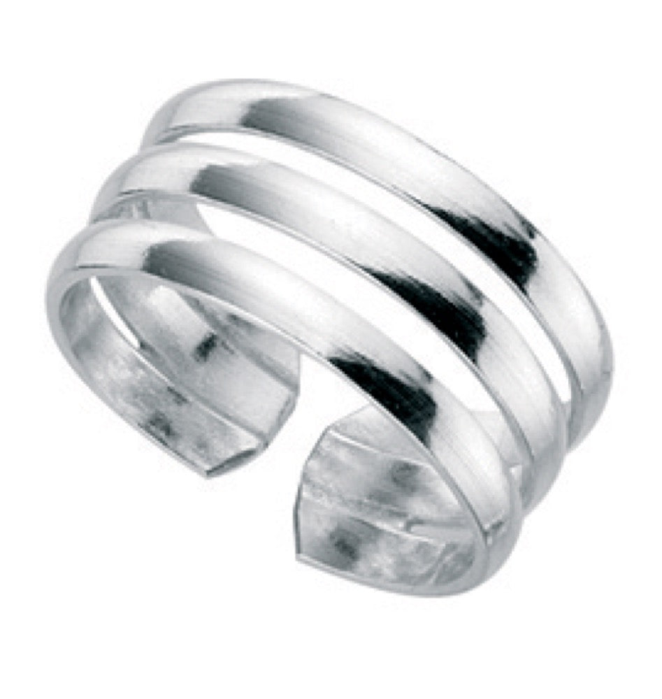 Beginnings Triple Band Toe Ring
