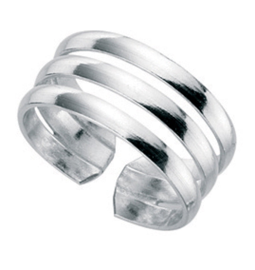 Beginnings Triple Band Toe Ring