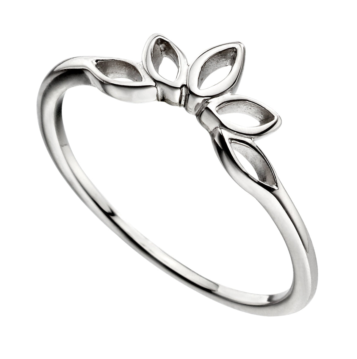 Beginnings Offener Marquise-Stapelring