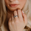 Diamonfire Station Set Band Ring