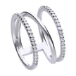 Diamonfire Statement Triple Band Ring