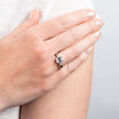 Diamonfire Ring mit Smaragdschliff