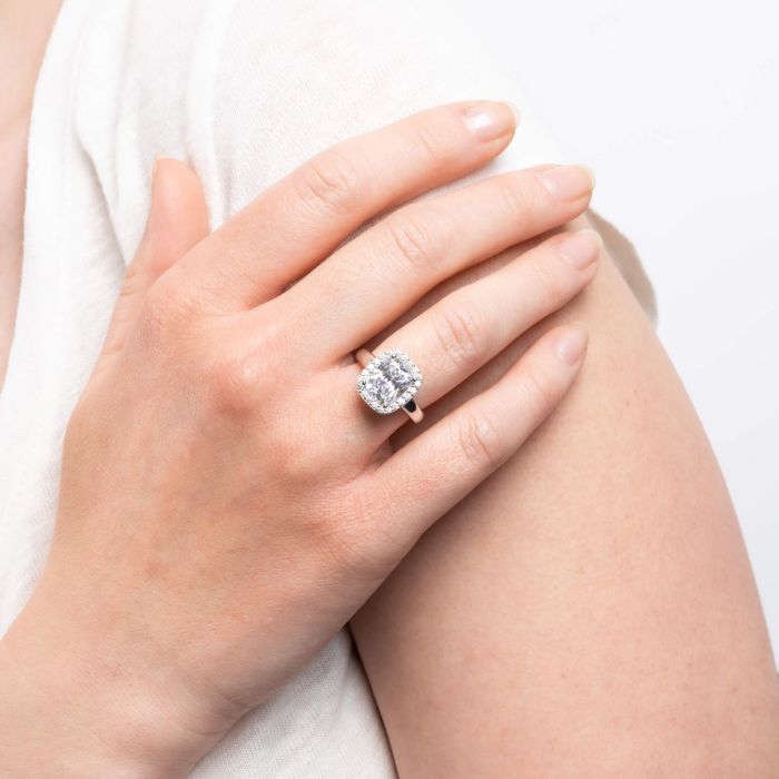 Diamonfire Cushion Cut Cocktail Ring