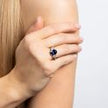 Diamonfire Oval-Trilogie-Ring