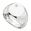 Beginnings Signet Ring with CZ