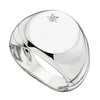 Beginnings Signet Ring with CZ