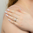 Beginnings Gespleten Blad Ring