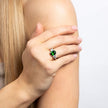 Diamonfire Oval-Trilogie-Ring