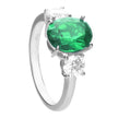 Diamonfire Oval-Trilogie-Ring