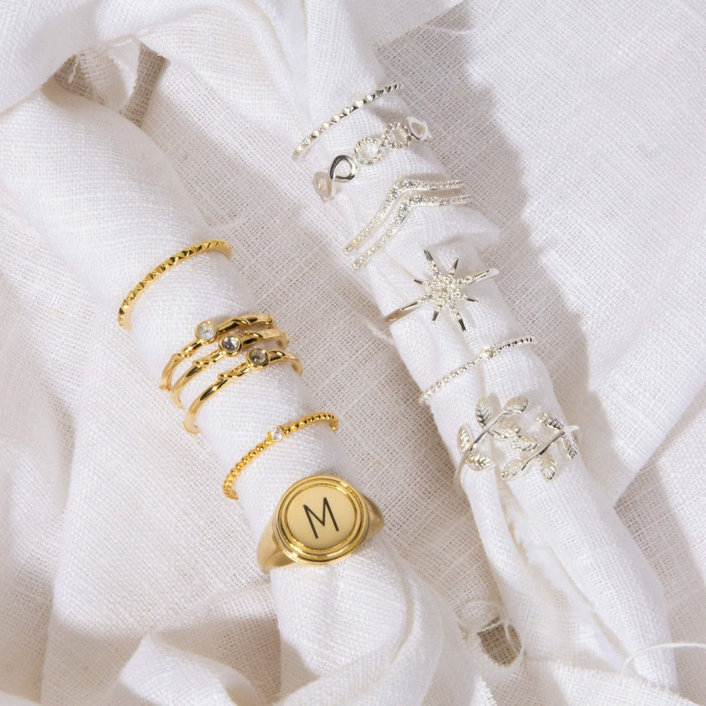 Beginnings Triple Stacking Ring Set
