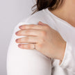 Beginnings Infinity Eternity Ring with CZ