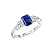 Diamonfire Emerald Cut Zirconia Ring