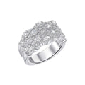 Diamonfire Statement Zirconia Cluster Ring