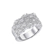 Diamonfire Statement Zirconia Cluster Ring