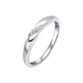Beginnings Twist Ring with Cubic Zirconia