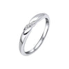 Beginnings Twist Ring with Cubic Zirconia