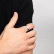 Fred Bennett Effen Gepolijste Tungsten Ring