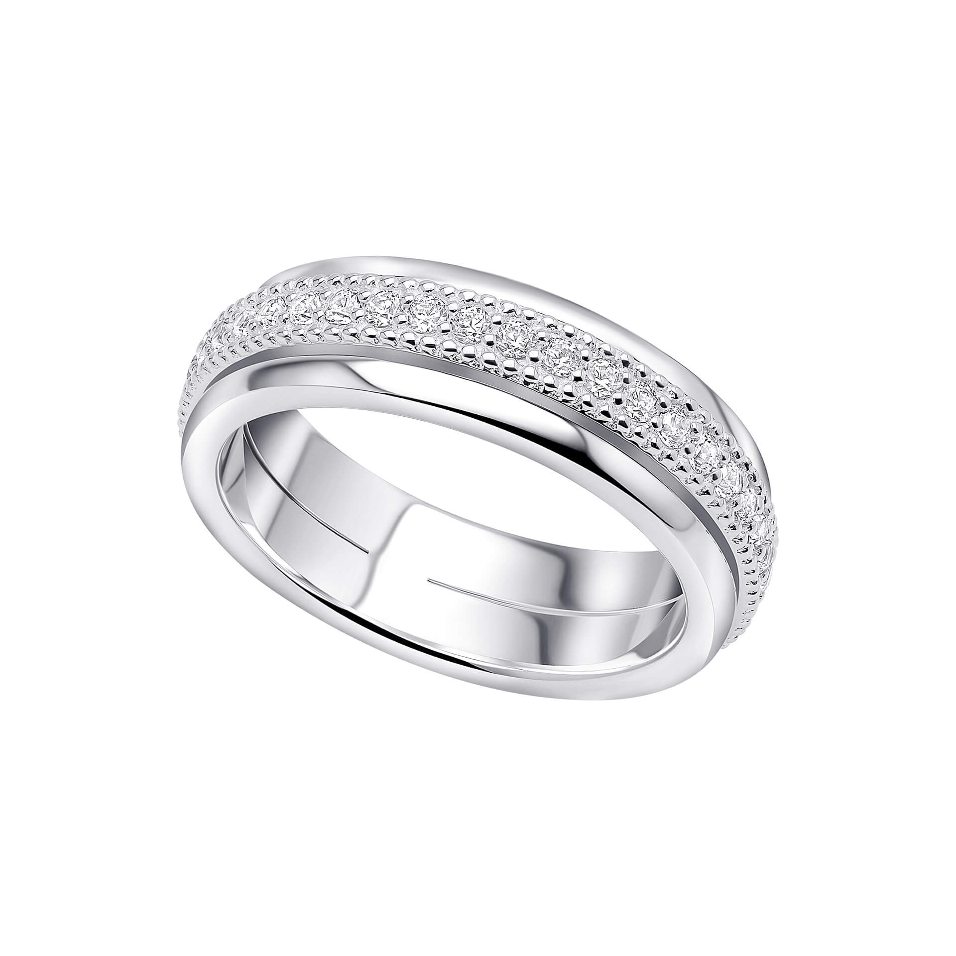 Beginnings Cubic Zirconia Spinner Ring