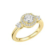 Diamonfire Halo Trilogy Ring