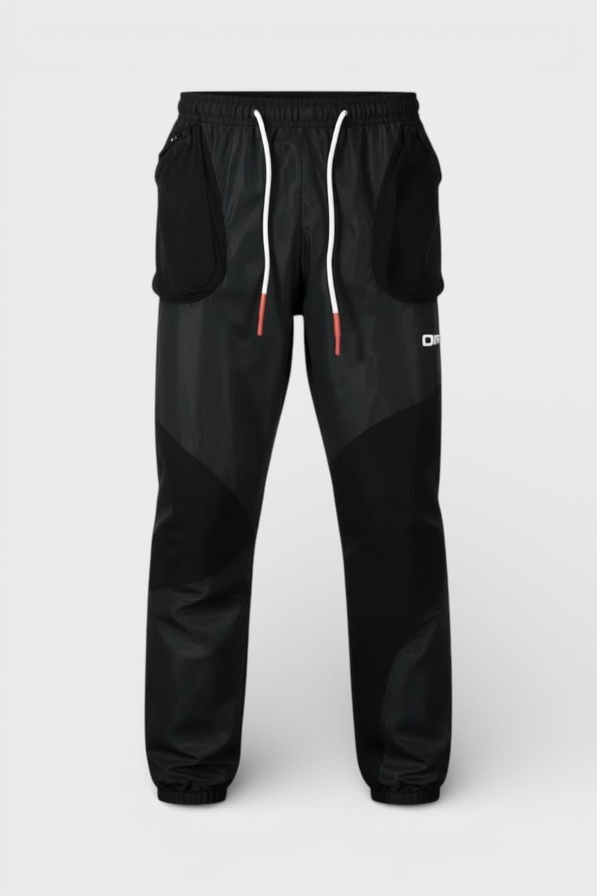Off-White Active Technical Joggers Black White