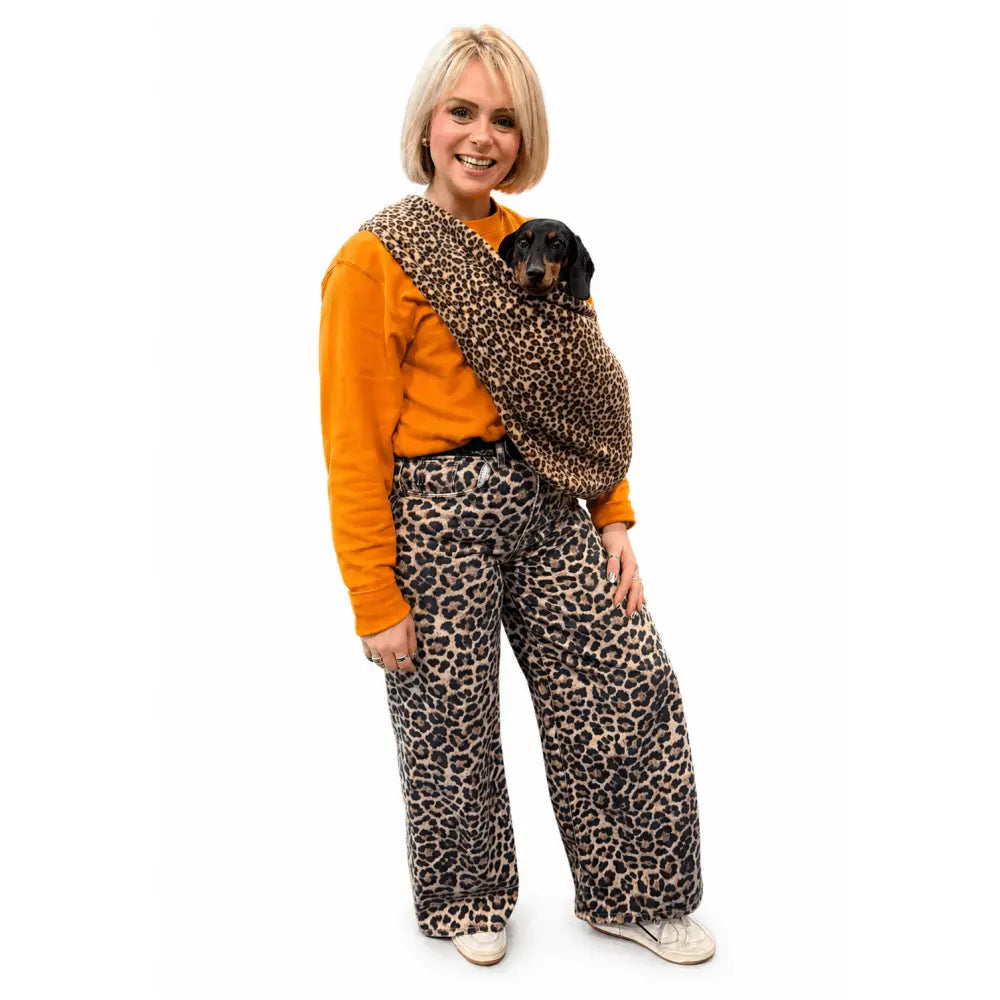 Standard Size Fleece Dog Sling Carriers - Ready to Ship