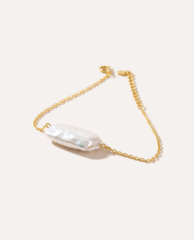Rectangle Pearl Bracelet