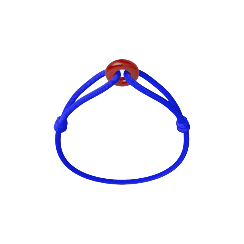 Red Soho Cord Bracelet